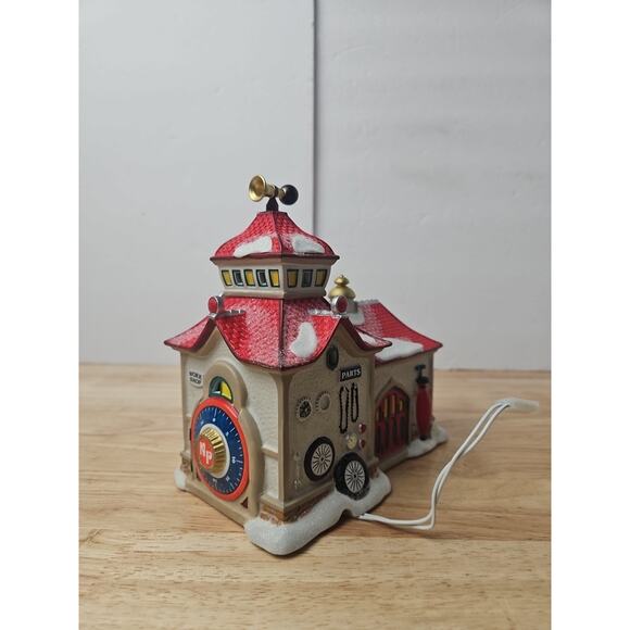 Dept 56 North Pole Bike Bicycle Shop Animated Wheel #4025281 Box & Cord Works - Picture 12 of 16